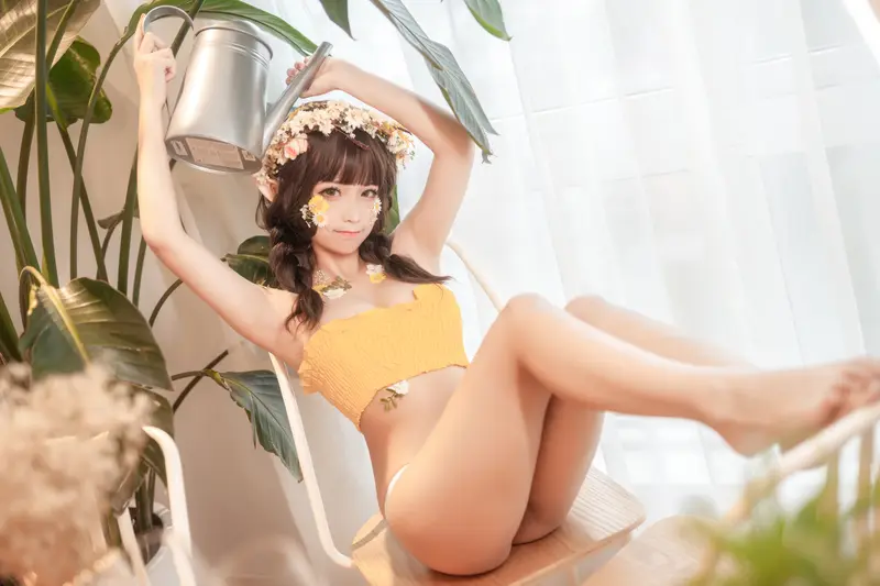 蠢沫沫 NO.125《尖耳国度》花精灵 – 025.webp