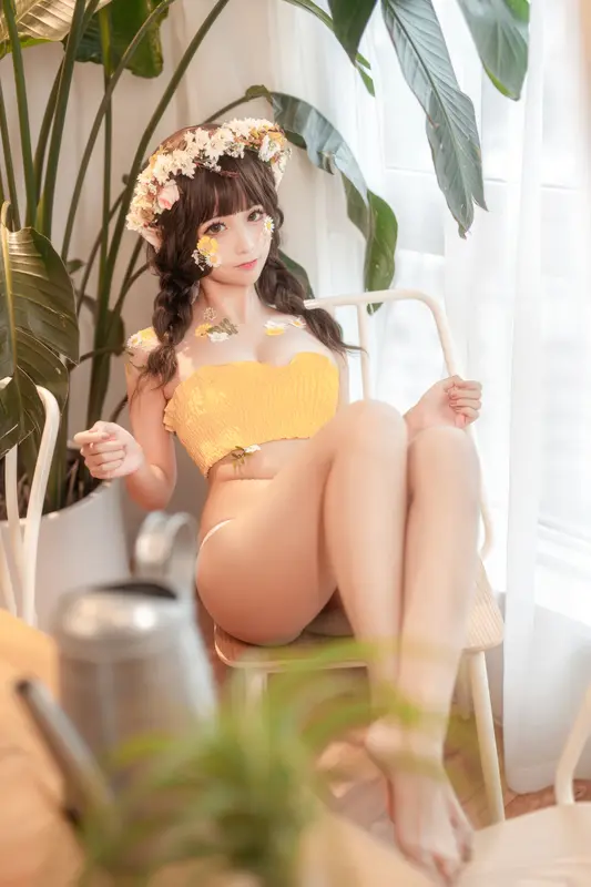 蠢沫沫 NO.125《尖耳国度》花精灵 – 027.webp