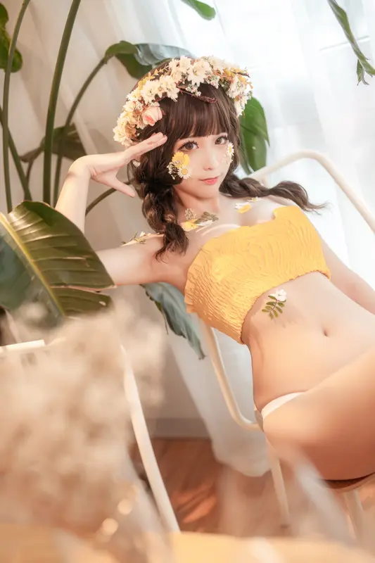 蠢沫沫 NO.125《尖耳国度》花精灵 – 033.webp