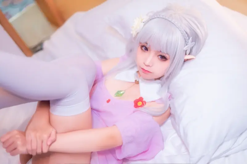 蠢沫沫 NO.13 粉睡衣 – 027.webp
