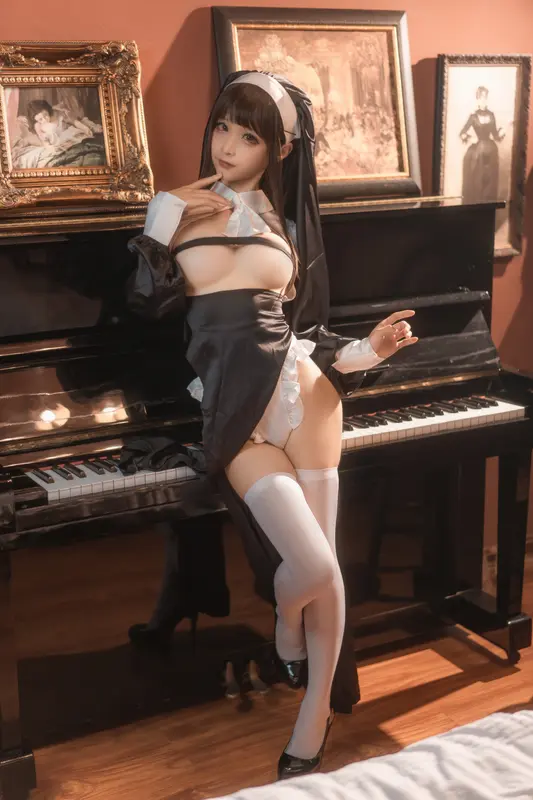 蠢沫沫 NO.132 仆-修女 – 017.webp