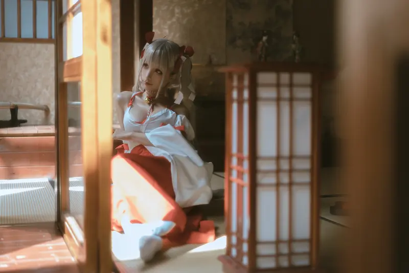 蠢沫沫 NO.135 可畏 巫女 – 007.webp