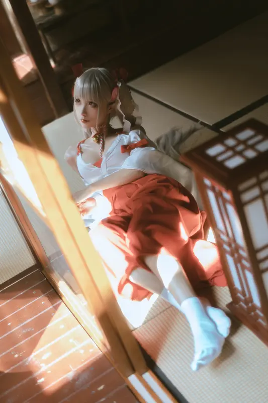 蠢沫沫 NO.135 可畏 巫女 – 008.webp