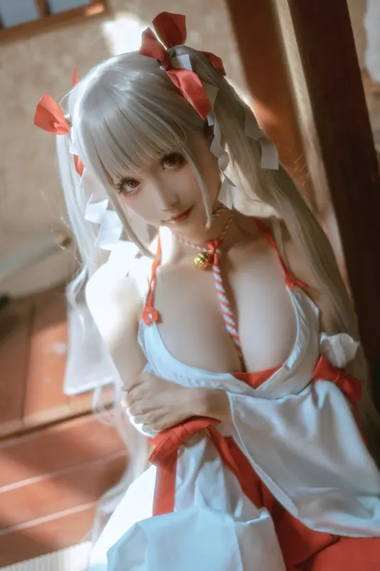 蠢沫沫 NO.135 可畏 巫女 – 017.webp