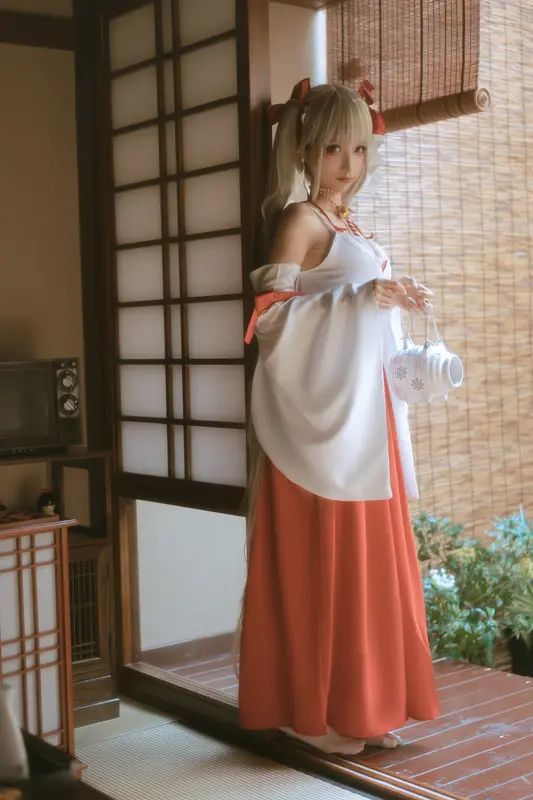 蠢沫沫 NO.135 可畏 巫女 – 021.webp