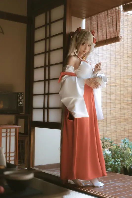 蠢沫沫 NO.135 可畏 巫女 – 022.webp