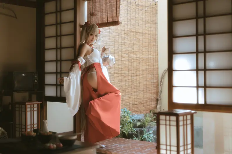 蠢沫沫 NO.135 可畏 巫女 – 024.webp