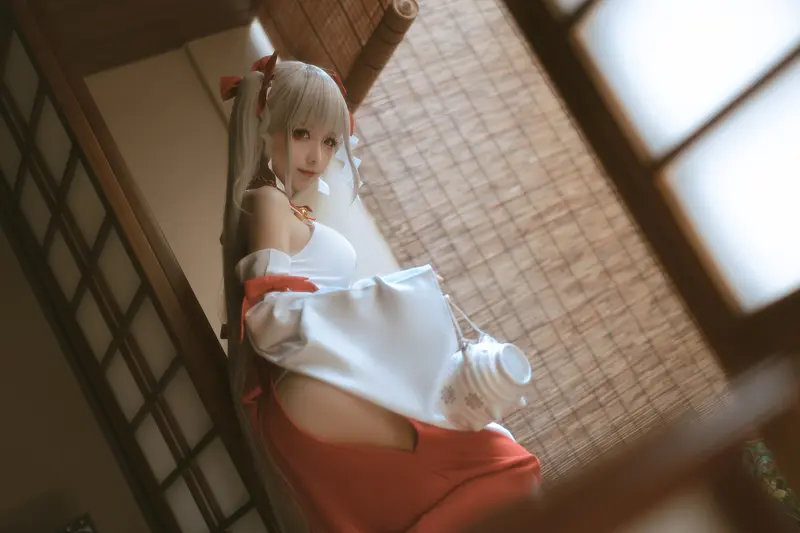 蠢沫沫 NO.135 可畏 巫女 – 027.webp