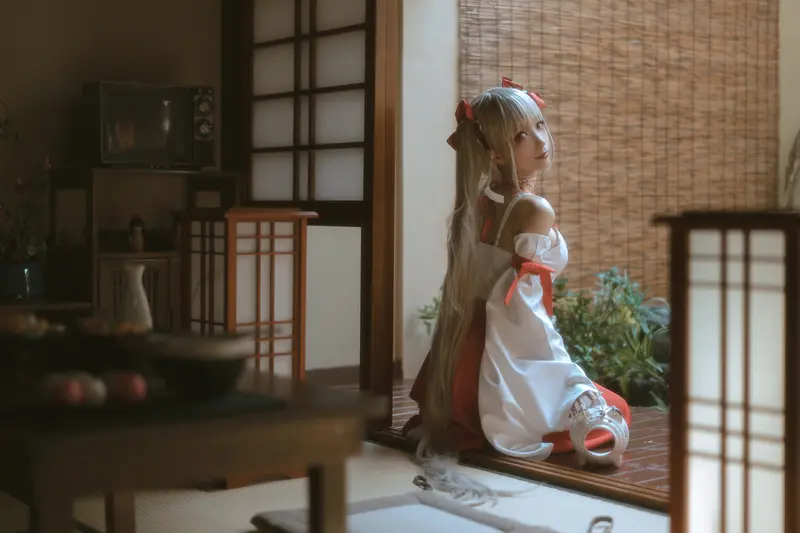 蠢沫沫 NO.135 可畏 巫女 – 029.webp