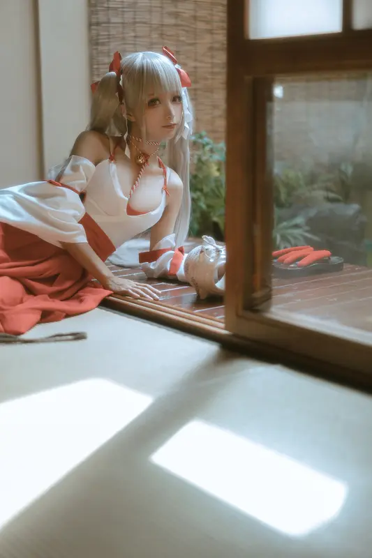 蠢沫沫 NO.135 可畏 巫女 – 033.webp