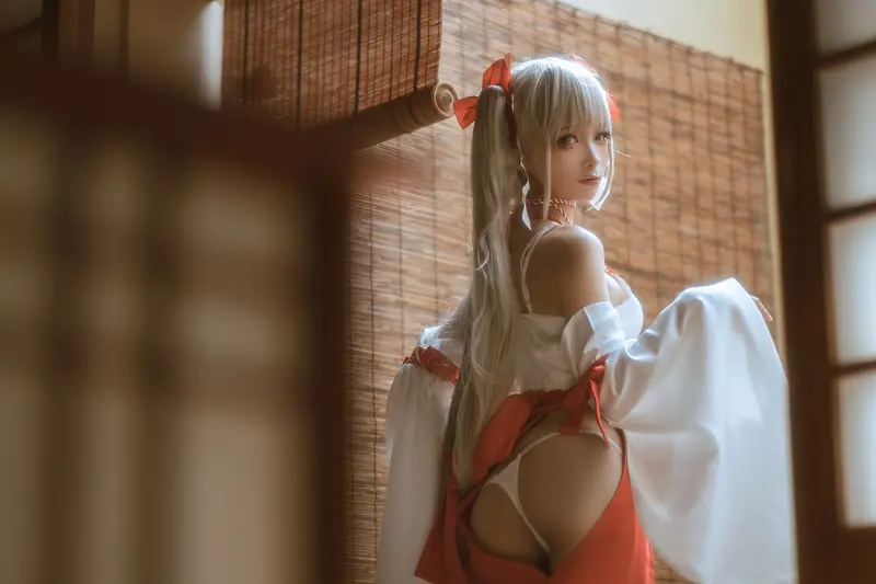 蠢沫沫 NO.135 可畏 巫女 – 043.webp