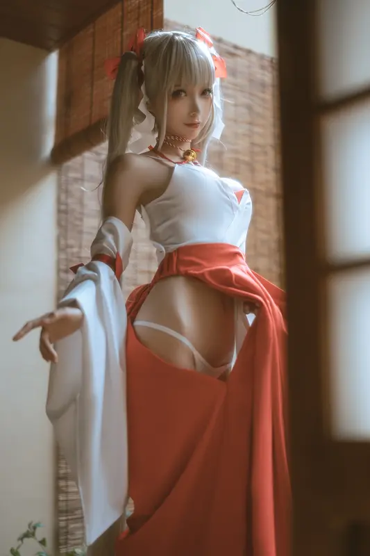 蠢沫沫 NO.135 可畏 巫女 – 045.webp