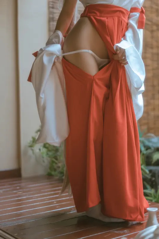 蠢沫沫 NO.135 可畏 巫女 – 046.webp