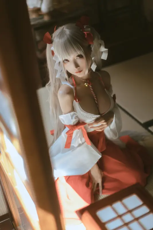 蠢沫沫 NO.135 可畏 巫女 – 051.webp