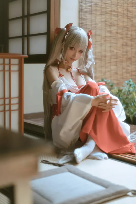 蠢沫沫 NO.135 可畏 巫女 – 053.webp