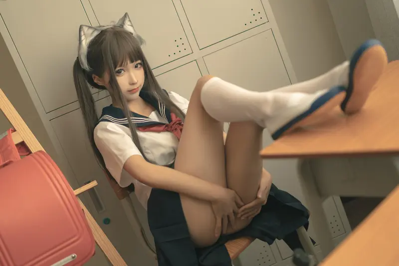 蠢沫沫 NO.140 放学后 绅士版 – 003.webp