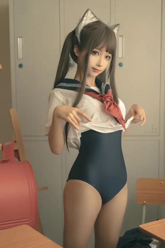 蠢沫沫 NO.140 放学后 绅士版 – 010.webp