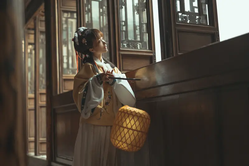 蠢沫沫 NO.145 汉服私影 – 001.webp
