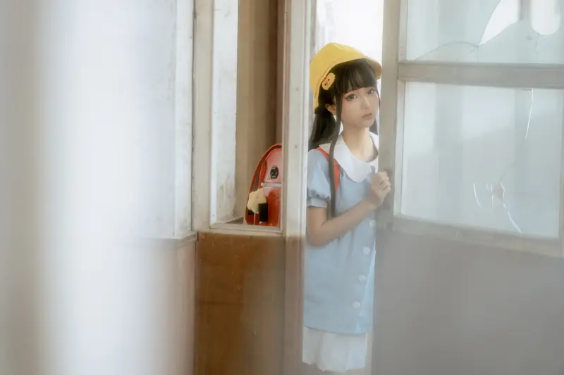 蠢沫沫 NO.155 小黄帽 绅士版 – 037.webp