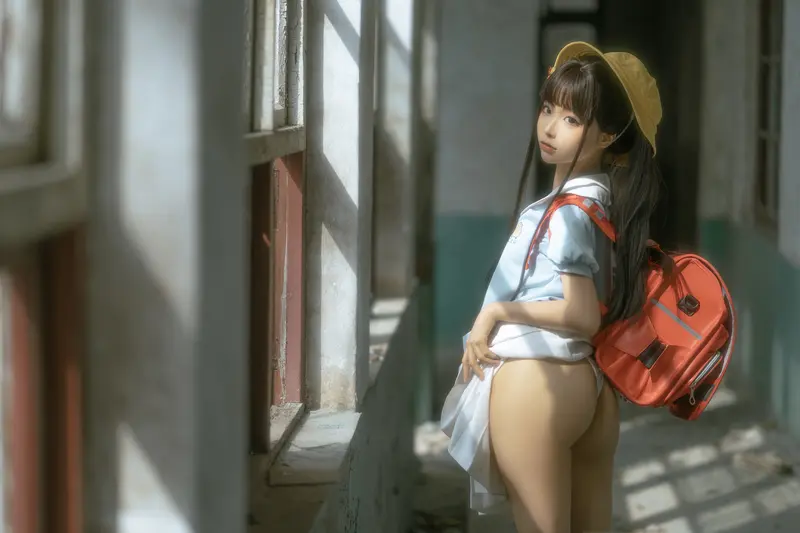蠢沫沫 NO.155 小黄帽 绅士版 – 066.webp