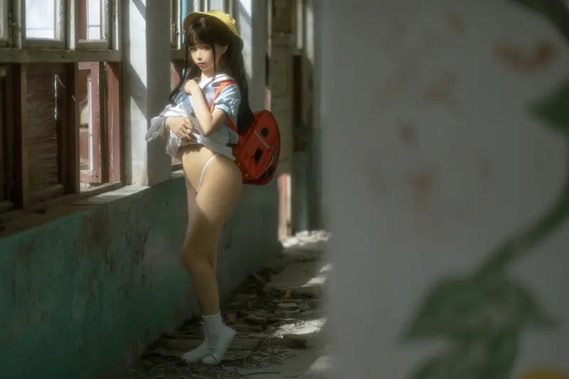 蠢沫沫 NO.155 小黄帽 绅士版 – 067.webp