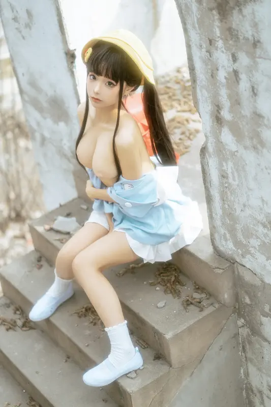蠢沫沫 NO.155 小黄帽 绅士版 – 092.webp