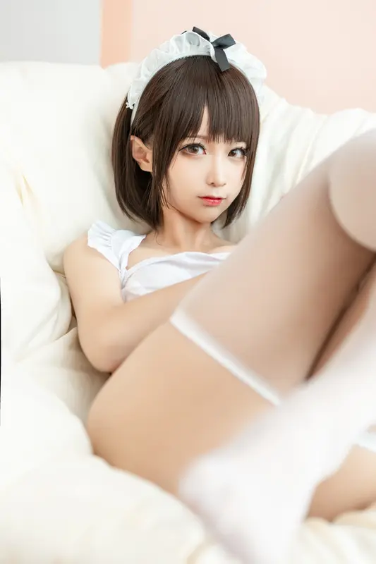 蠢沫沫 NO.158 沫沫真爱版 围裙死库水 – 002.webp