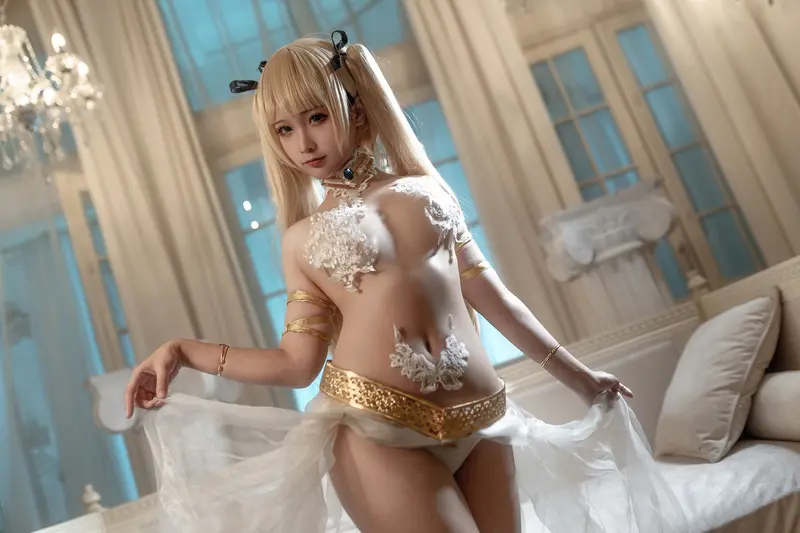 蠢沫沫 NO.164 沫沫真爱版 玛丽罗斯礼服 – 006.webp