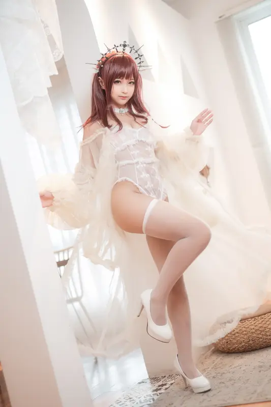 蠢沫沫 NO.165 沫沫真爱版 火天使 – 009.webp