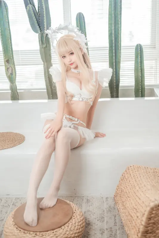 蠢沫沫 NO.169 沫沫真爱版 金天使 – 001.webp