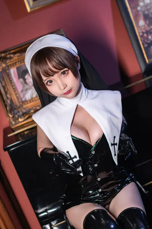 蠢沫沫 NO.171 沫沫真爱版 魅–皮修女 – 003.webp