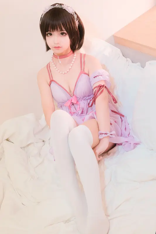蠢沫沫 NO.18 加藤惠睡衣 – 008.webp