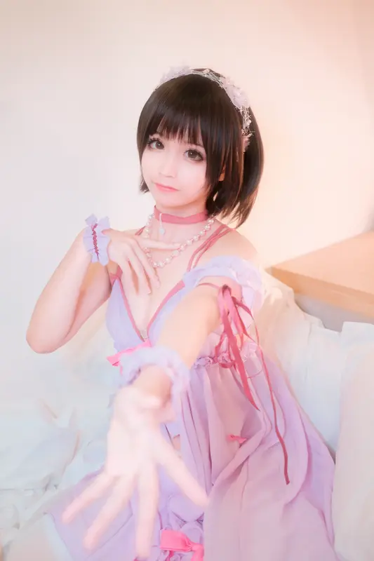 蠢沫沫 NO.18 加藤惠睡衣 – 009.webp