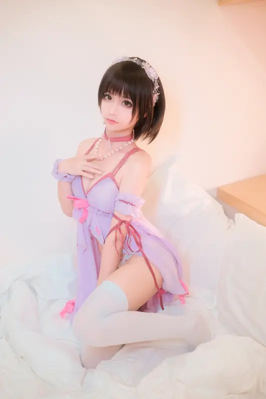 蠢沫沫 NO.18 加藤惠睡衣 – 025.webp