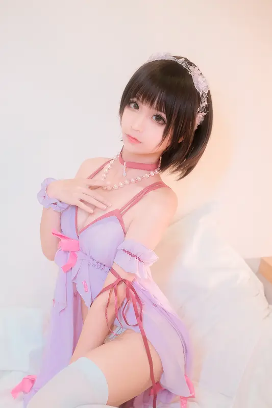 蠢沫沫 NO.18 加藤惠睡衣 – 026.webp