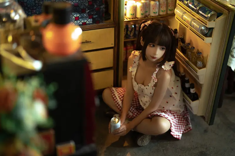 蠢沫沫 NO.185 红格子-绅士版 – 010.webp