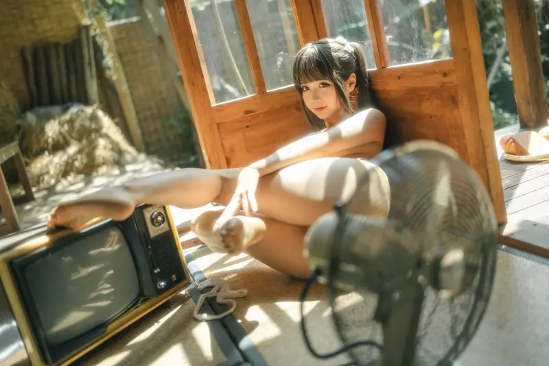 蠢沫沫 NO.186 夏 白吊带 – 086.webp