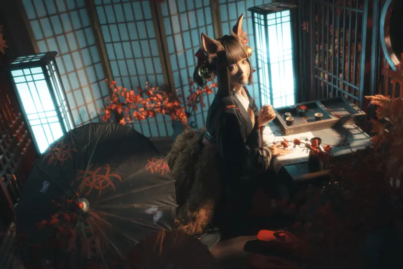 蠢沫沫 NO.193 小赤城 – 001.webp