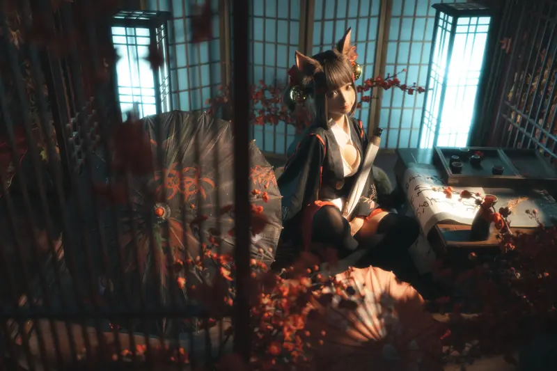 蠢沫沫 NO.193 小赤城 – 007.webp