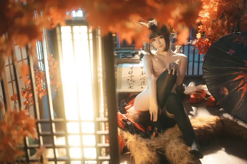 蠢沫沫 NO.193 小赤城 – 033.webp