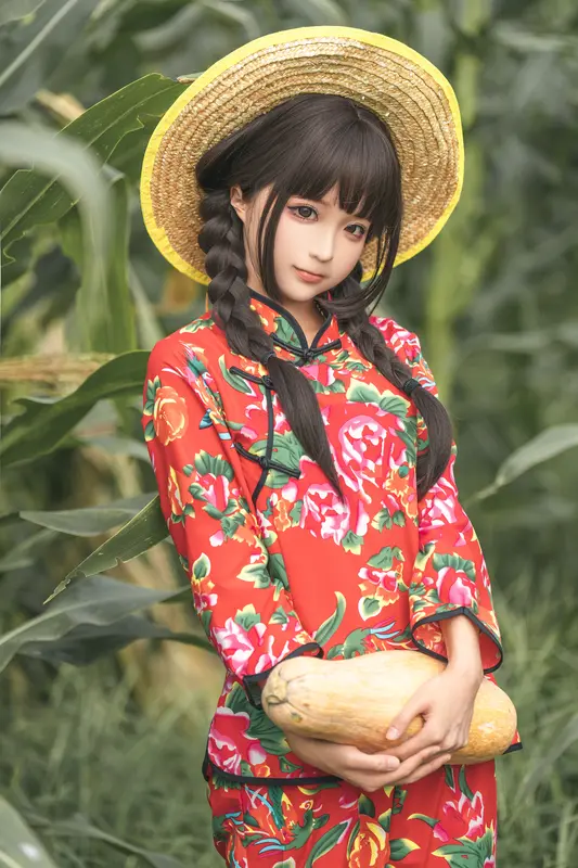 蠢沫沫 NO.199 苞米地的故事 – 002.webp