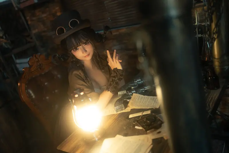 蠢沫沫 NO.200 蒸汽少女 – 002.webp