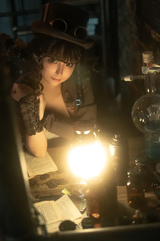 蠢沫沫 NO.200 蒸汽少女 – 007.webp