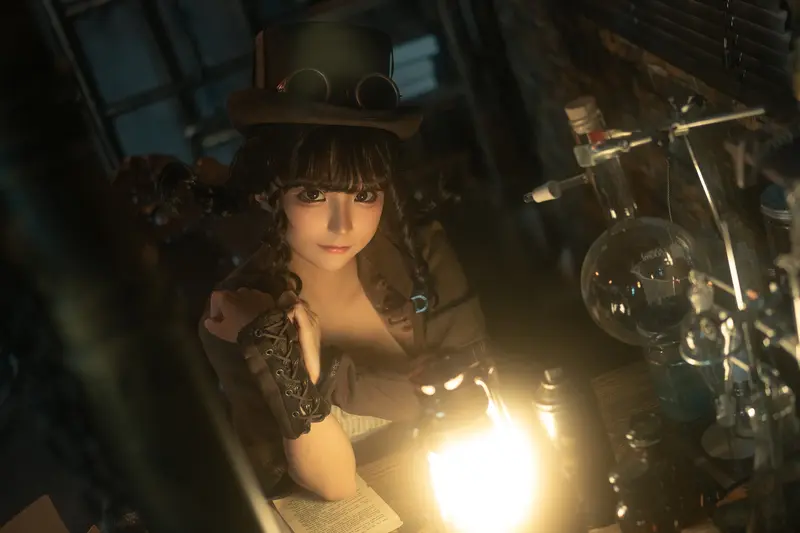 蠢沫沫 NO.200 蒸汽少女 – 008.webp