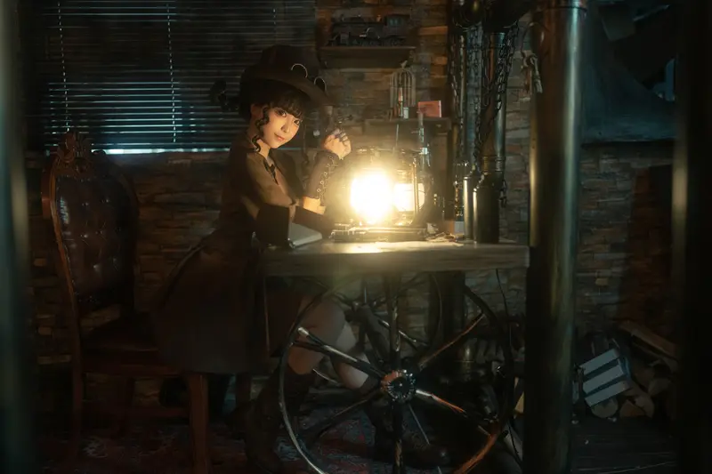 蠢沫沫 NO.200 蒸汽少女 – 012.webp