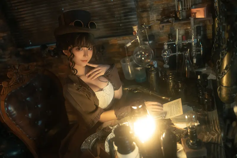 蠢沫沫 NO.200 蒸汽少女 – 015.webp