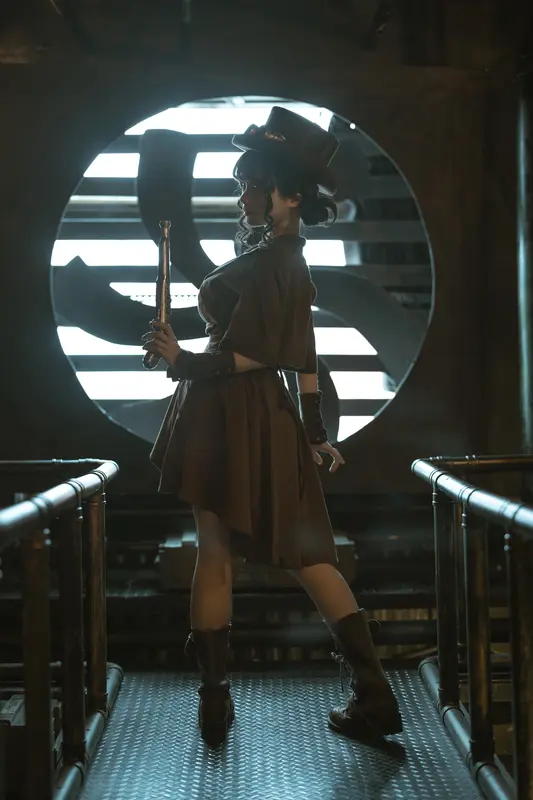 蠢沫沫 NO.200 蒸汽少女 – 022.webp