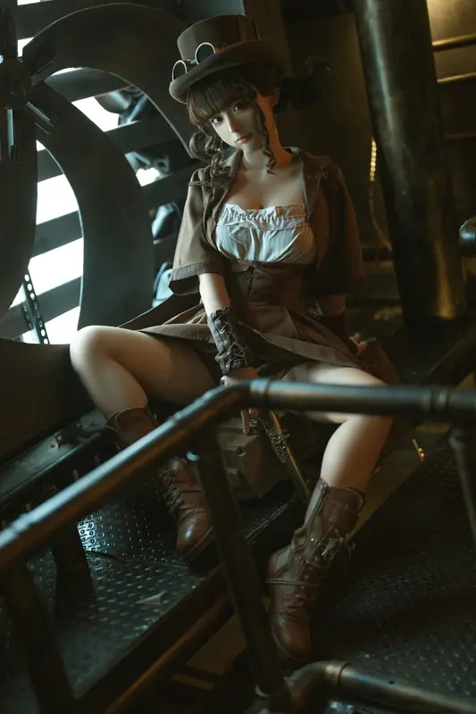 蠢沫沫 NO.200 蒸汽少女 – 026.webp