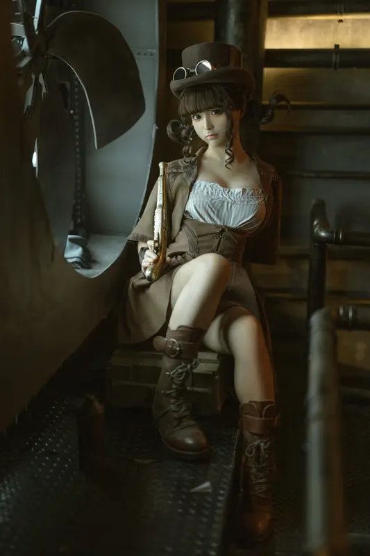 蠢沫沫 NO.200 蒸汽少女 – 027.webp
