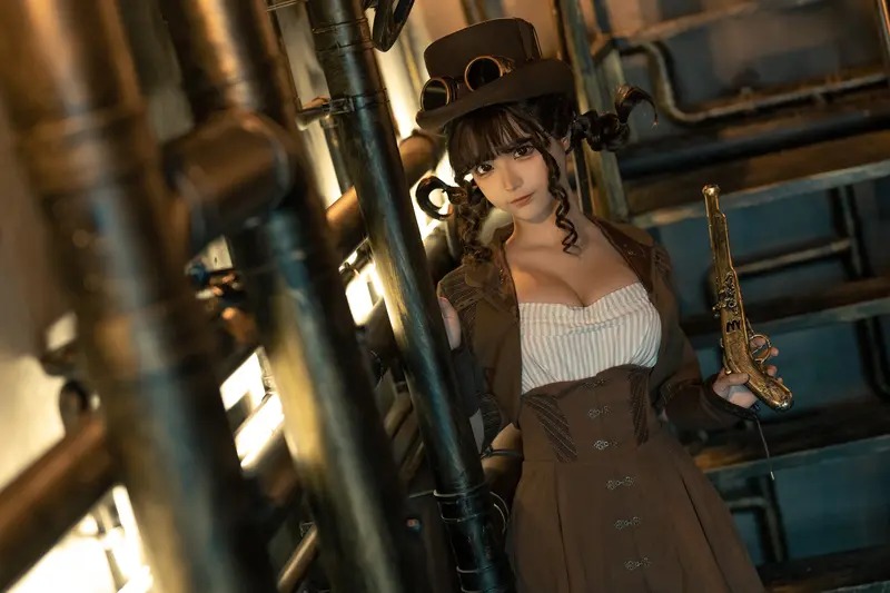 蠢沫沫 NO.200 蒸汽少女 – 035.webp